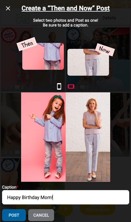 What is a Then & Now photo? #2.png